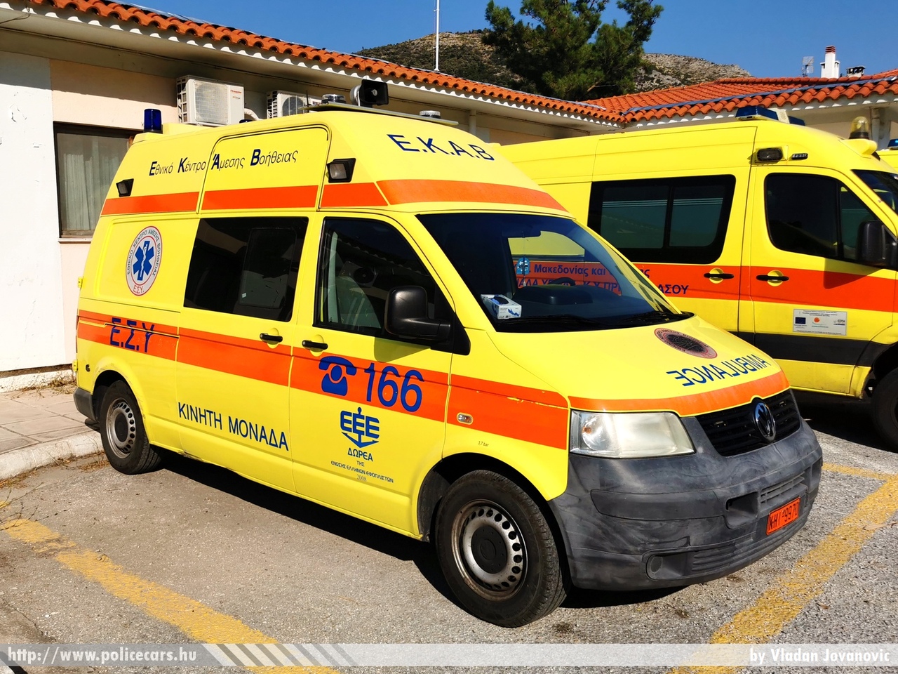 Volkswagen Transporter T5, Thassos, fotó: Vladan Jovanovic
Keywords: görög Görögország mentő mentőautó Greece greek ambulance