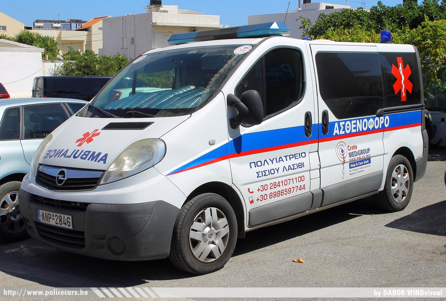 Opel Vivaro, Crete Medigroup Sissi Policlinic, fotó: GABOR-WINDvisual
Keywords: görög Görögország mentő mentőautó Greece greek ambulance hellenic