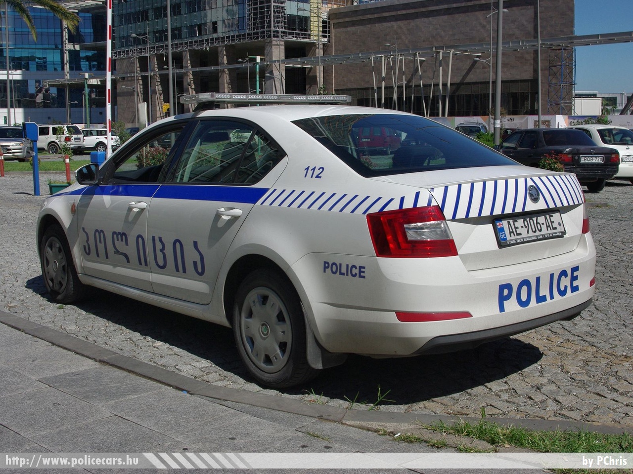Skoda Octavia III, fotó: PChris 
Keywords: grúz Grúzia Georgia georgian rendőr rendőrautó rendőrség police policecar