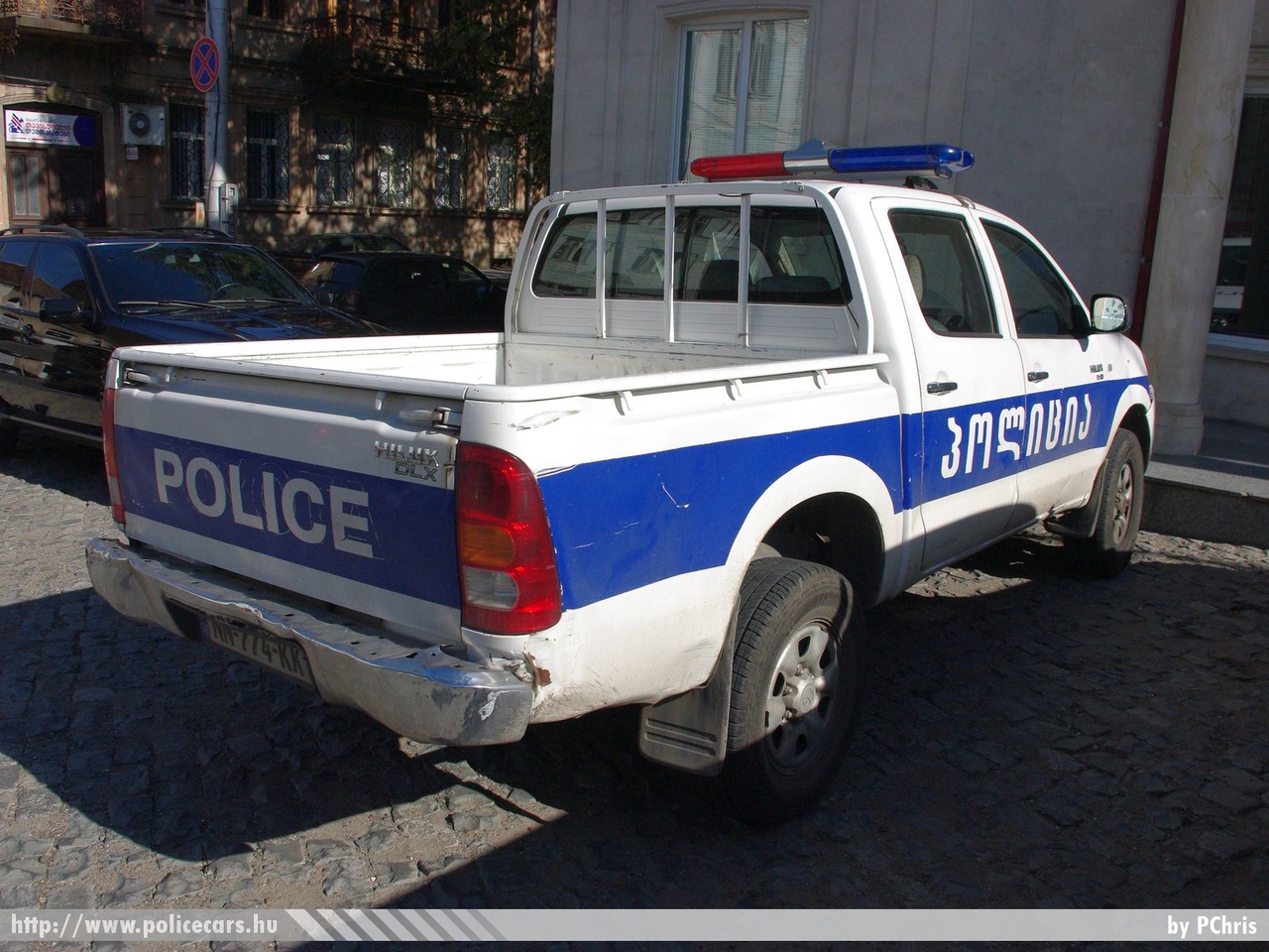 Toyota Hilux, fotó: PChris
Keywords: grúz Grúzia Georgia georgian rendőr rendőrautó rendőrség police policecar