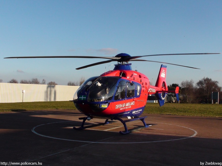 Eurocopter EC-135 T-2, Devon Air Ambulance, Anglia, fotó: Zseblovag
Keywords: helikopter mentő mentőhelikopter angol Anglia