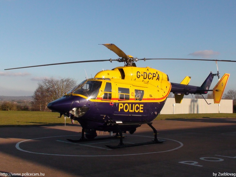 Eurocopter BK117, Devon & Cornwall Police, Anglia, fotó: Zseblovag 
Keywords: helikopter rendőr rendőrség rendőrhelikopter angol Anglia