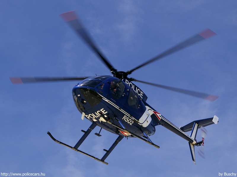 MD-500E, fotó: Buschy
Keywords: helikopter rendőr rendőrség magyar Magyarország R502