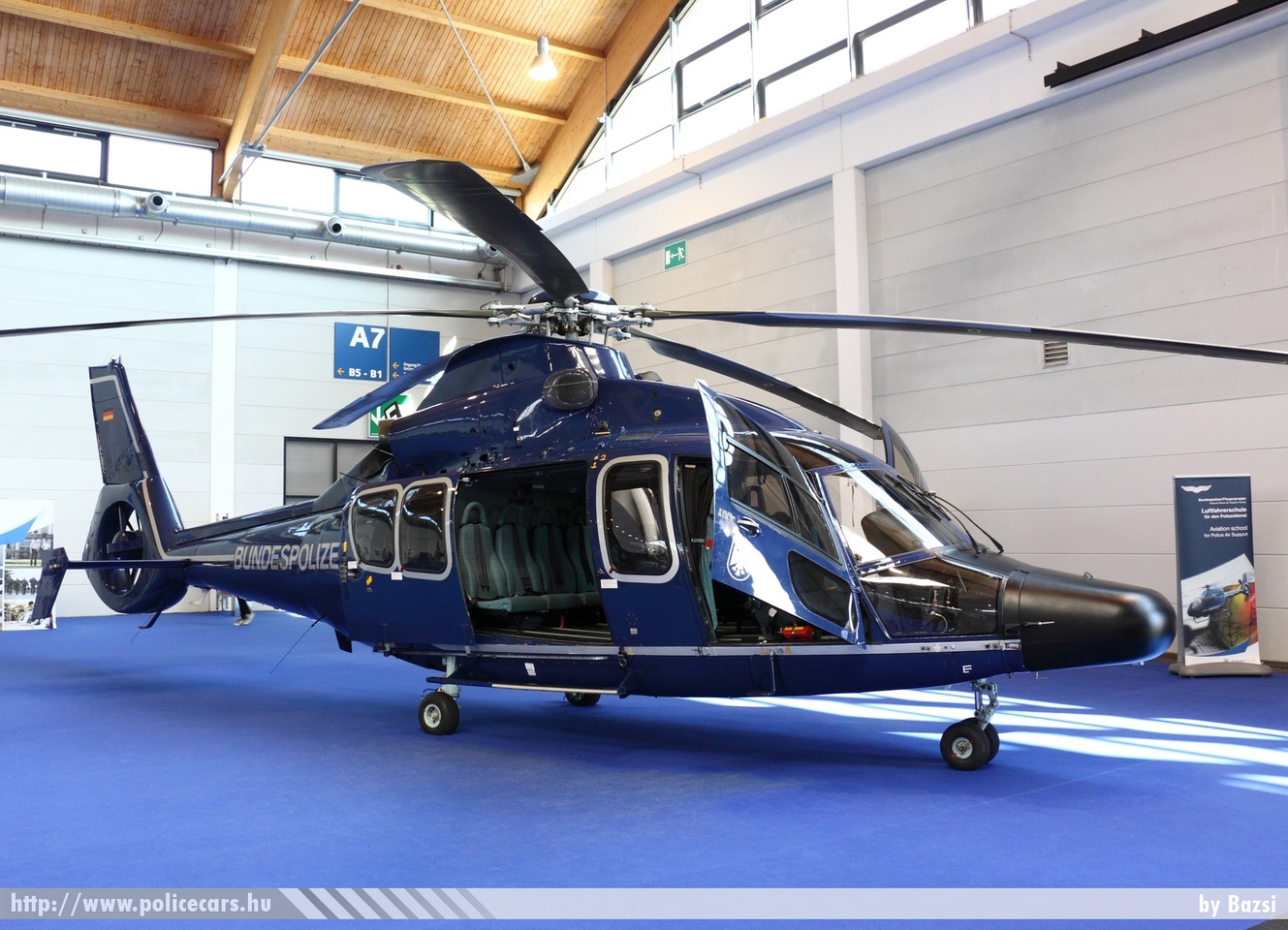 Eurocopter as365 dauphin 2, Bundespolizei, Németország, fotó: Bazsi
