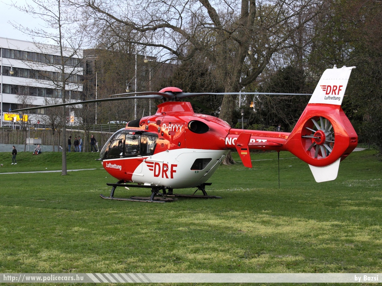 Eurocopter EC 135P2+, DRF, Németország, fotó: Bazsi 
