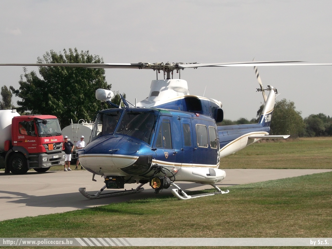BEll 412, Szlovénia, fotó: Sz.S.
