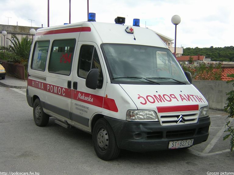 Citroen Jumper, Makarska, fotó: Gzozzo pictures
Keywords: Horvátország mentő mentőautó horvát