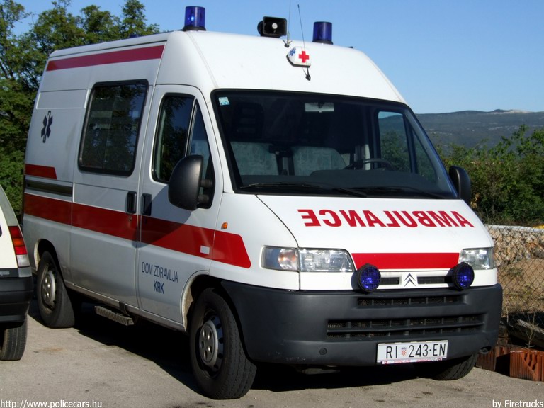 Citroen Jumper, fotó: Firetrucks
Keywords: Horvátország mentő mentőautó horvát
