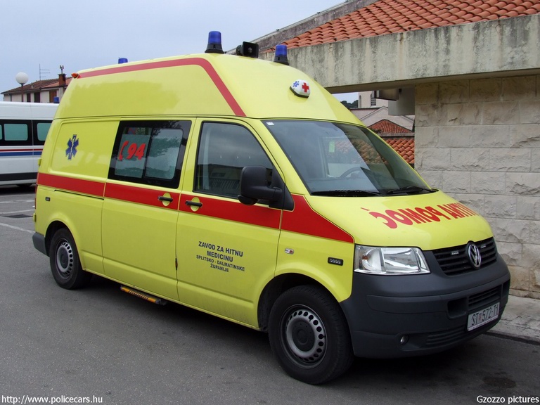Volkswagen Transporter T5, Makarska, fotó: Gzozzo pictures
Keywords: Horvátország mentő mentőautó horvát