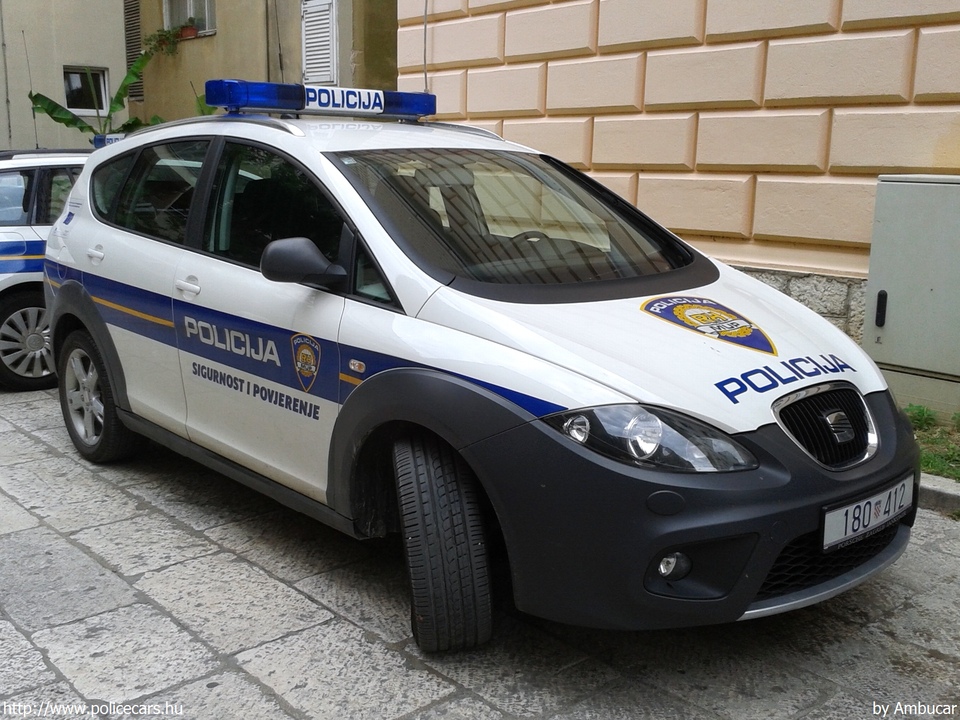 Seat Altea Freetrack 2.0 TDI, fotó: Ambucar
Keywords: horvát Horvátország rendőr rendőrautó rendőrség policecar police Croatia croatian
