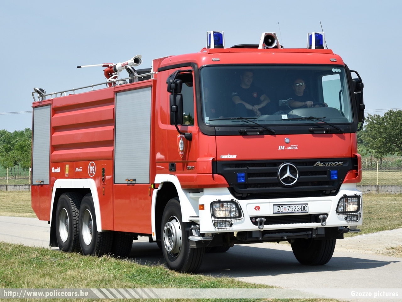 Mercedes Actros 2841 Rosenbauer, fotó: Gzozzo pictures 
Keywords: Horvátország tûzoltóság tûzoltóautó horvát Croatia croatian firefighter firetruck fire