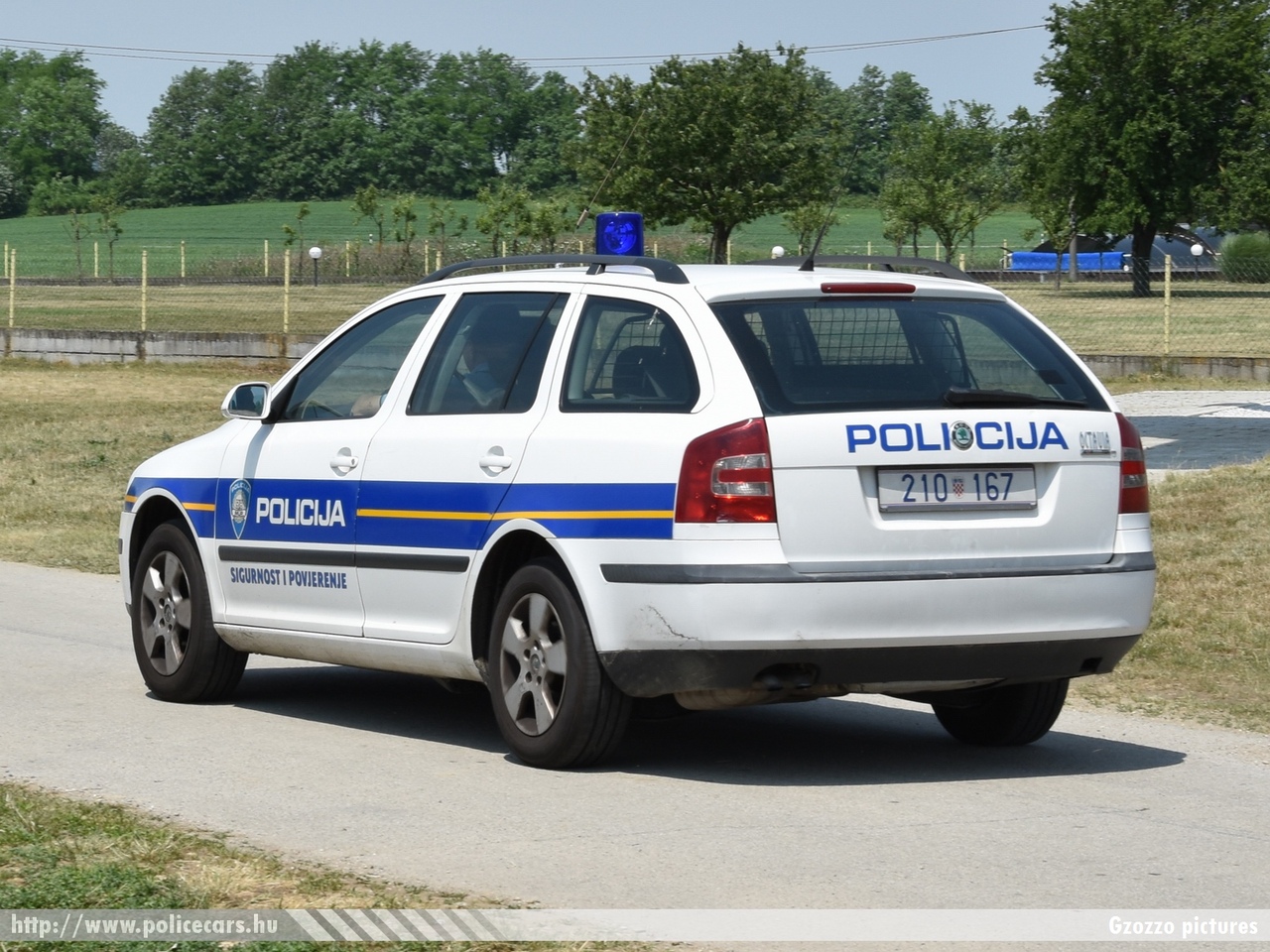 Skoda Octavia, fotó: Gzozzo pictures 
Keywords: Croatia rendőr rendőrautó rendőrség horvát Horvátország policecar police croatian
