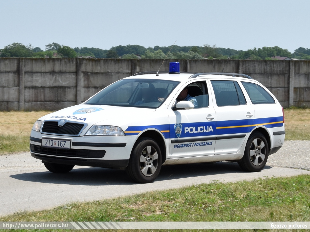 Skoda Octavia, fotó: Gzozzo pictures 
Keywords: Croatia rendőr rendőrautó rendőrség horvát Horvátország policecar police croatian