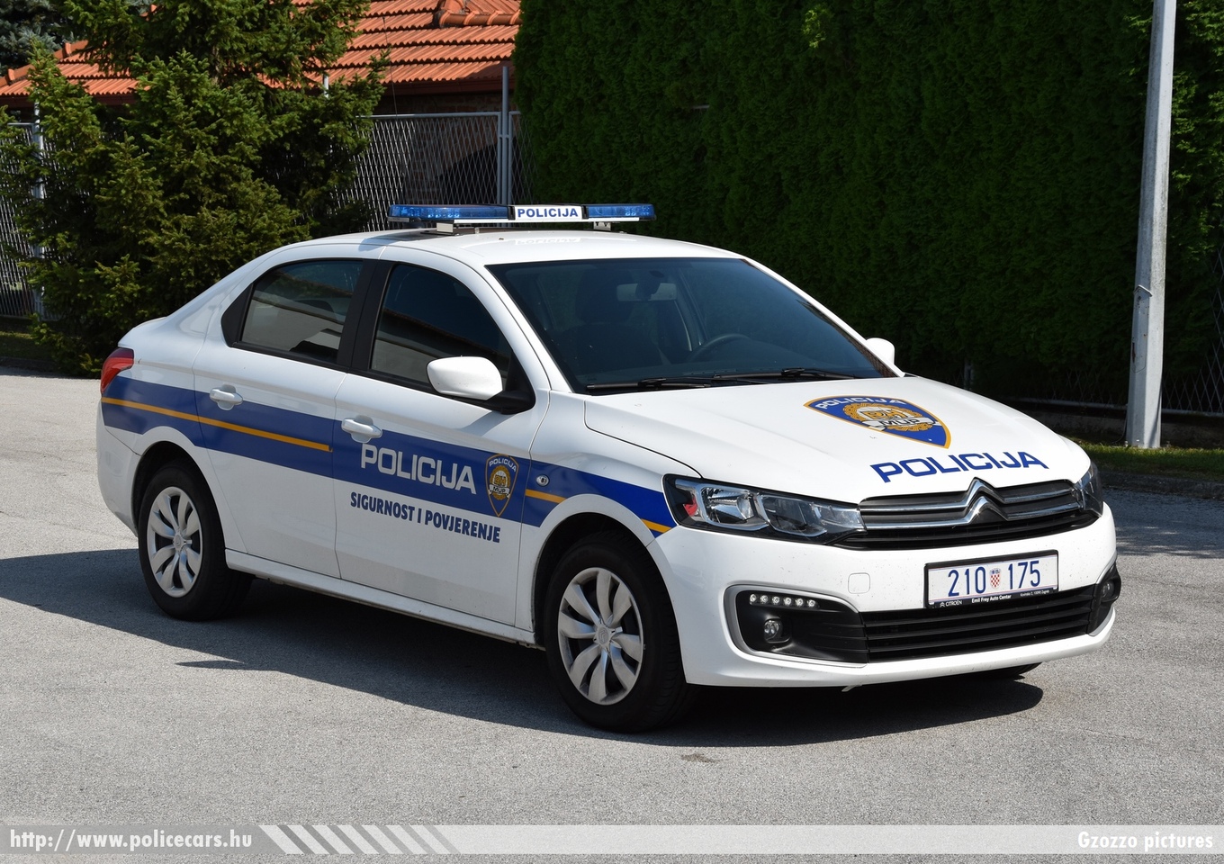 Citroen C-Elysée, fotó: Gzozzo pictures
Keywords: croatian rendőr rendőrautó rendőrség horvát Horvátország policecar police Croatia