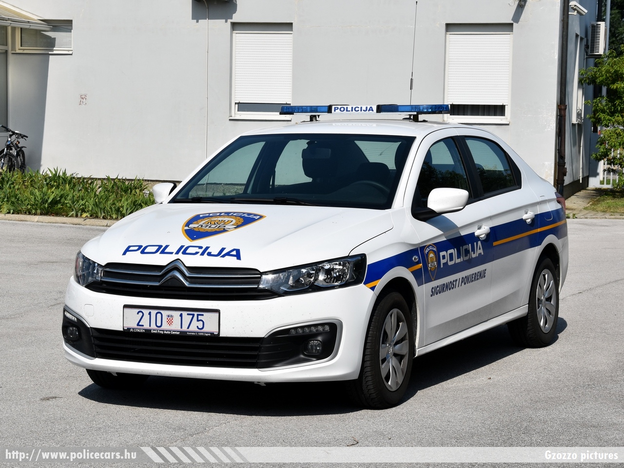 Citroen C-Elysée, fotó: Gzozzo pictures
Keywords: croatian rendőr rendőrautó rendőrség horvát Horvátország policecar police Croatia