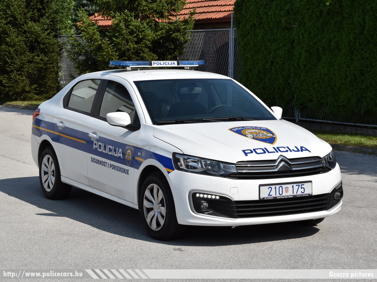 Citroen C-Elysée, fotó: Gzozzo pictures
Keywords: croatian rendőr rendőrautó rendőrség horvát Horvátország policecar police Croatia