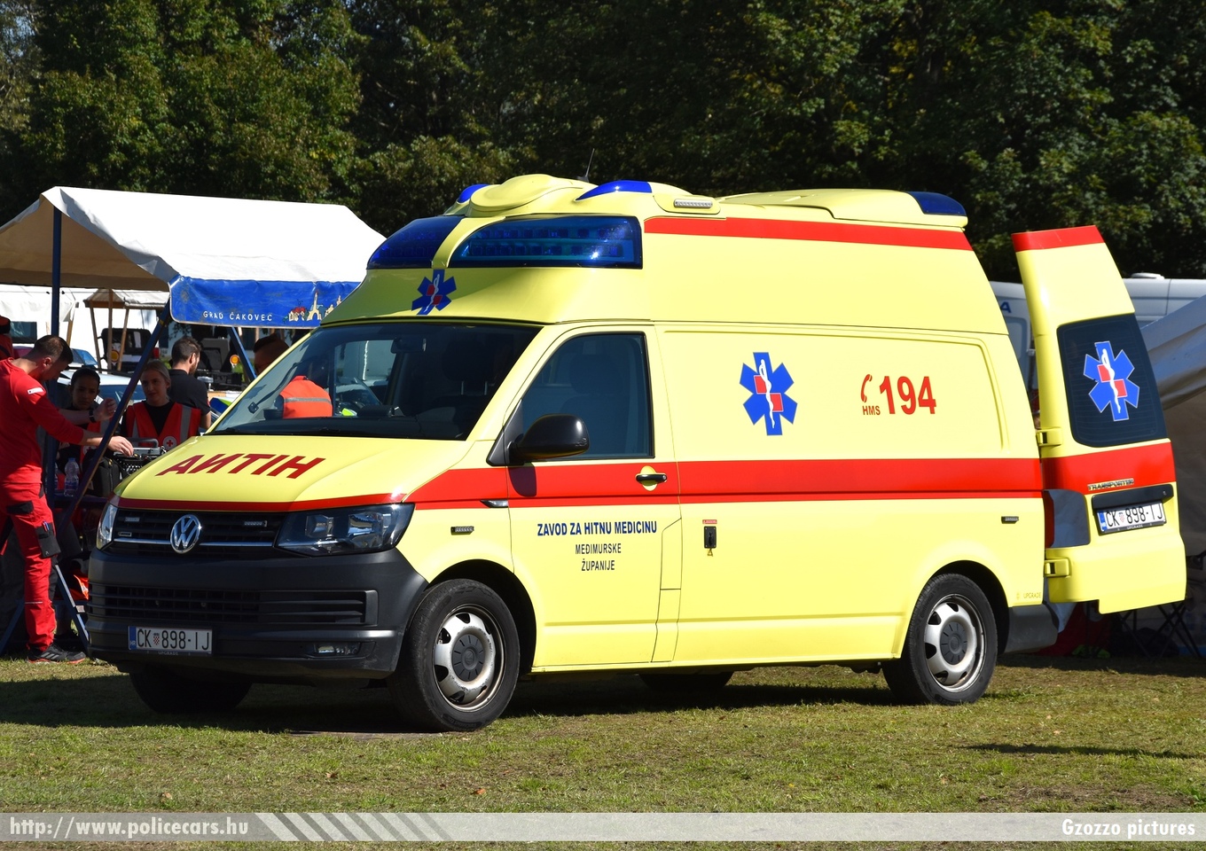 Volkswagen Transporter T6, Zavod za hitnu medicinu Medimurske zupanije, Cakovec, fotó: Gzozzo pictures
Keywords: horvát Horvátország mentő mentőautó Croatia croatian ambulance