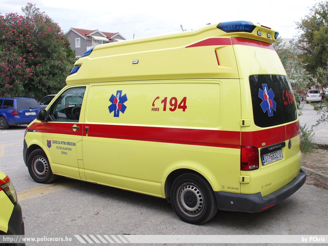 Volkswagen Transporter T6.1, Zavod za hitnu medicinu Splitsko-Dalmatinske županije, Trogir, fotó: PChris
Keywords: horvát Horvátország mentő mentőautó Croatia croatian ambulance