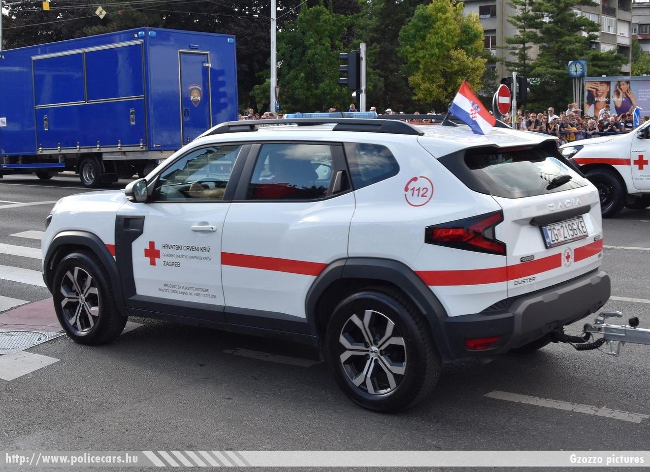 Dacia Duster III, Hrvatski Crveni križ, Zagreb, fotó: Gzozzo pictures
Keywords: horvát Horvátország mentő mentőautó Croatia croatian ambulance
