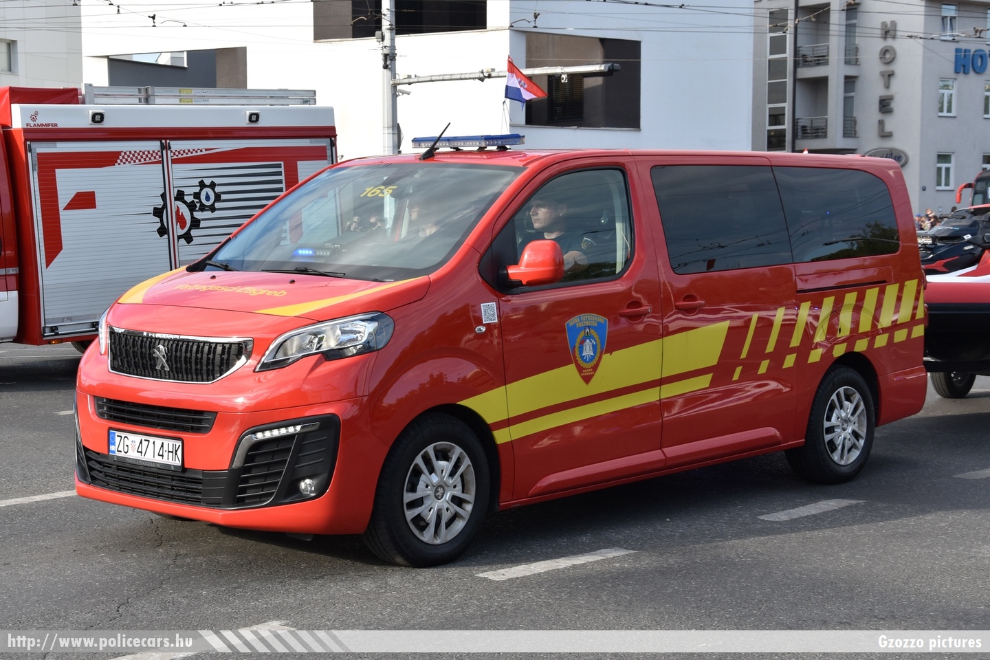 Peugeot Traveller, Javna vatrogasna postrojba Grada Zagreba, fotó: Gzozzo pictures
Keywords: Horvátország tűzoltóság tűzoltóautó horvát Croatia croatian firefighter firetruck fire