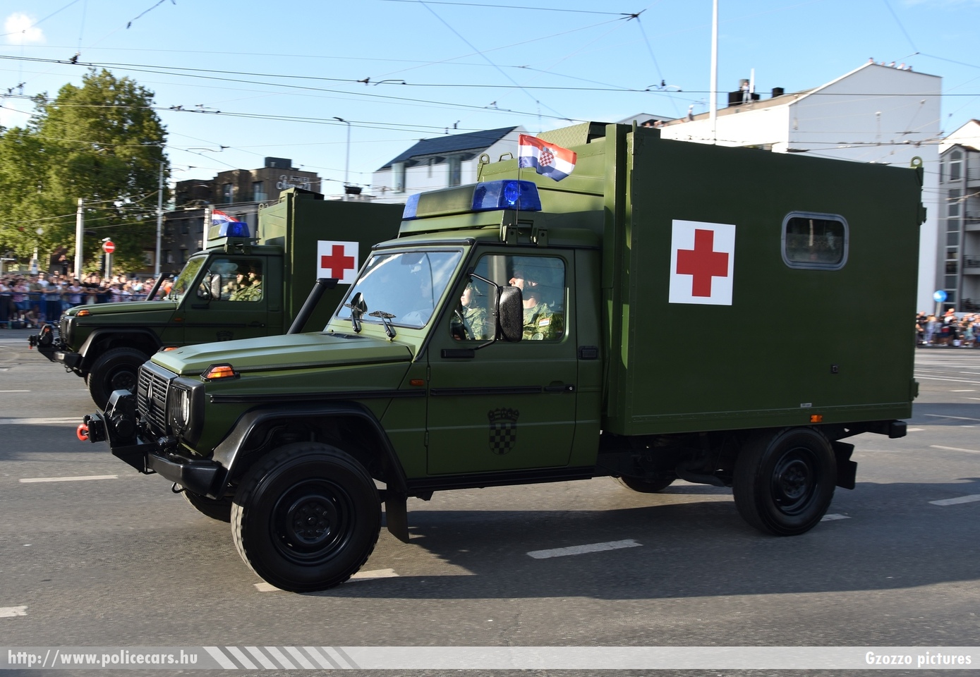 Mercedes G, Hitna Pomoc, Oružane snage Republike Hrvatske, fotó: Gzozzo pictures
Keywords: horvát Horvátország mentők ambulance Croatia croatian mentőautó military katonai