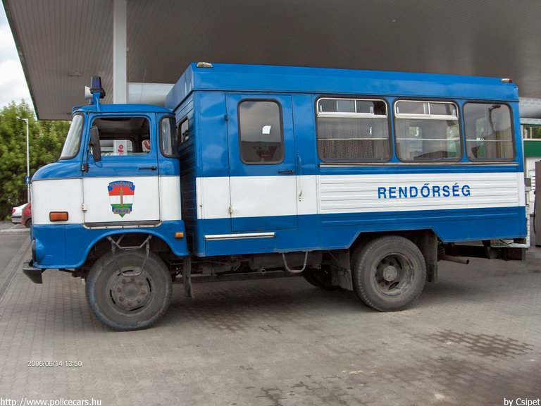 IFA W50L, fotó: Csipet
Keywords: rendőrség rendőr rendőrautó magyar Magyarország hungarian Hungary police policecar