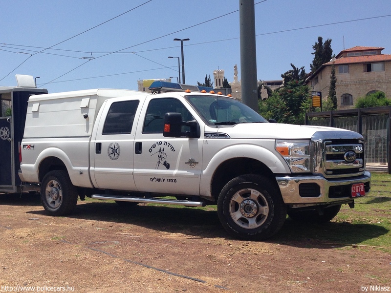 Ford F-350 Super Duty FX4, fotó: Niklasz
Keywords: Izrael izraeli rendőr rendőrautó rendőrség