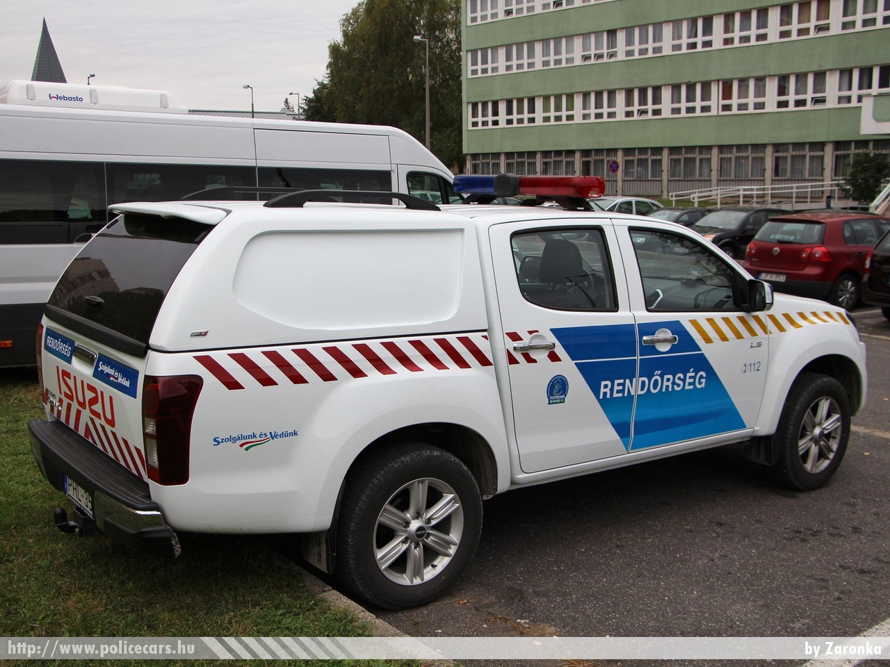 Isuzu D-Max, fotó: Zaronka
Keywords: PHL-357 magyar Magyarország rendőr rendőrautó rendőrség Hungary hungarian police policecar