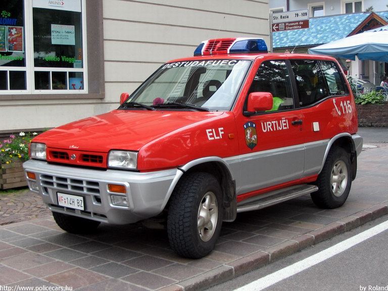 Nissan Terrano, fotó: Roland
Keywords: olasz Olaszország tûzoltó tûzoltóautó tûzoltóság