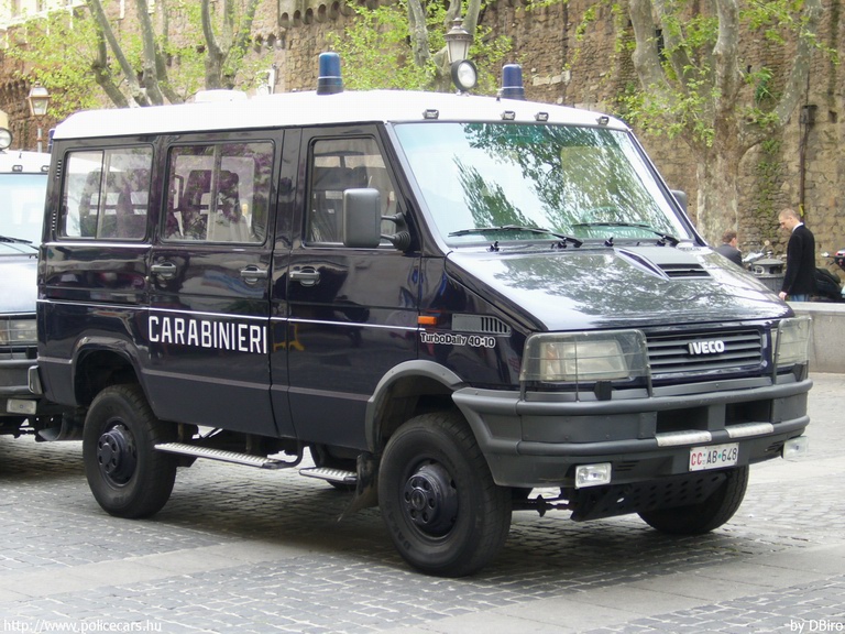 Iveco TurboDaily, fotó: DBiro
Keywords: olasz Olaszország rendőrautó rendőrség rendőr  carabinieri 
