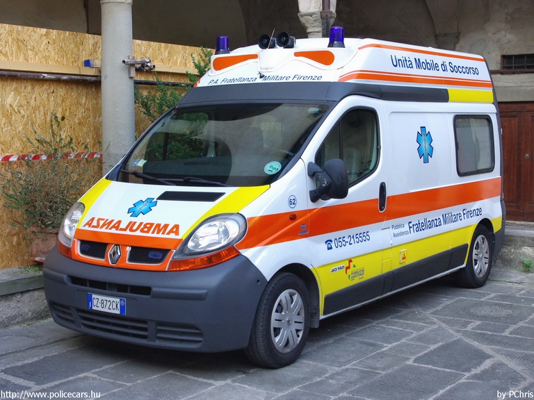 Renault Trafic dCi 140, fotó: PChris
Keywords: mentő mentőautó olasz Olaszország