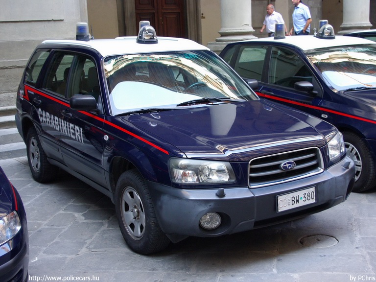 Subaru Forester 2.0X, fotó: PChris
Keywords: rendőr rendőrautó rendőrség olasz Olaszország  carabinieri 