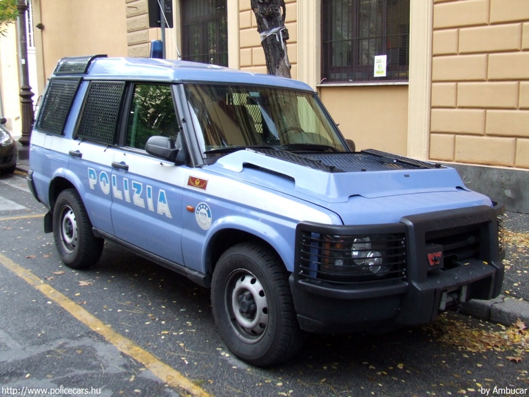 Land Rover Discovery, fotó: Ambucar
Keywords: rendőr rendőrautó rendőrség olasz Olaszország