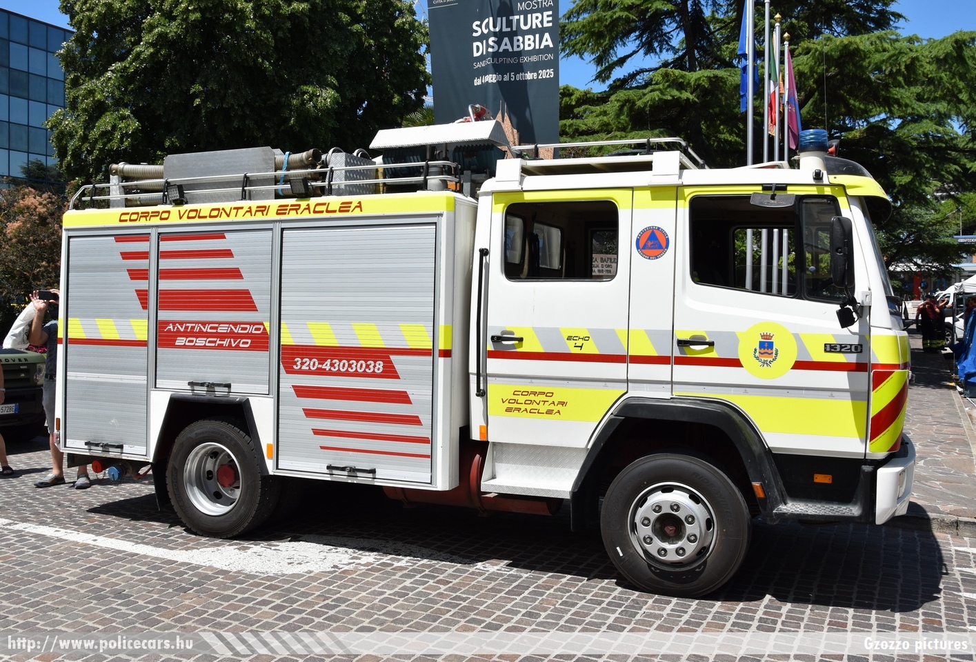 Mercedes 1320, Corpo Volontari Eraclea (Protezione Civile), fotó: Gzozzo pictures
Keywords: olasz Olaszország italian Italy polgári védelem Civil Protection