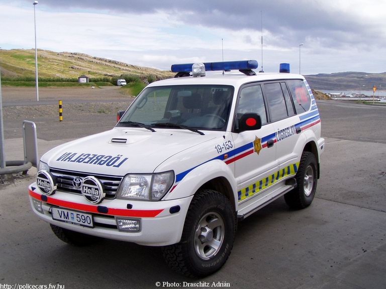Toyota Land Cruiser, fotó: Draschitz Adrián
Keywords: rendőr rendőrautó rendőrség Izland izlandi