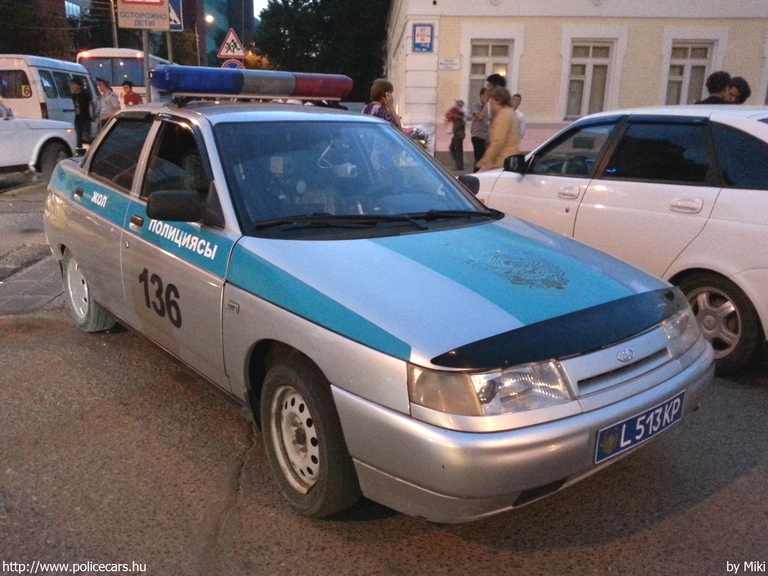 Lada VAZ 2110, fotó: Miki
Keywords: kazah Kazahsztán rendőr rendőrautó rendőrség kazahstan police policecar