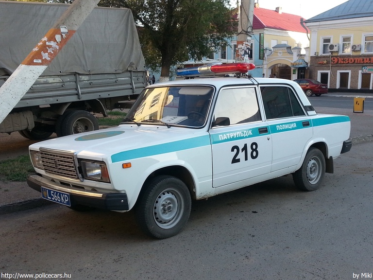 Lada VAZ 2107, fotó: Miki
Keywords: kazah Kazahsztán rendőr rendőrautó rendőrség kazahstan police policecar