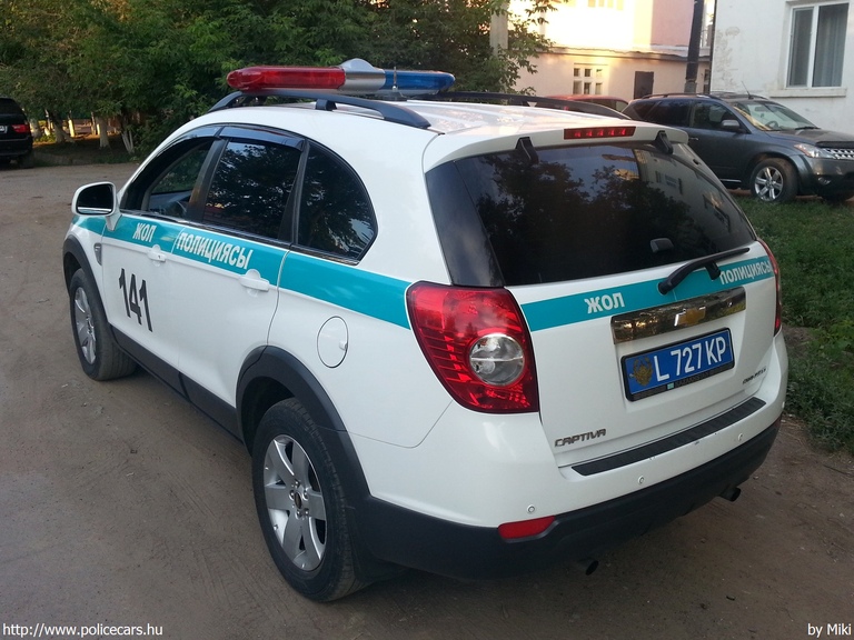 Chevrolet Captiva, fotó: Miki
Keywords: kazah Kazahsztán rendőr rendőrautó rendőrség kazahstan police policecar