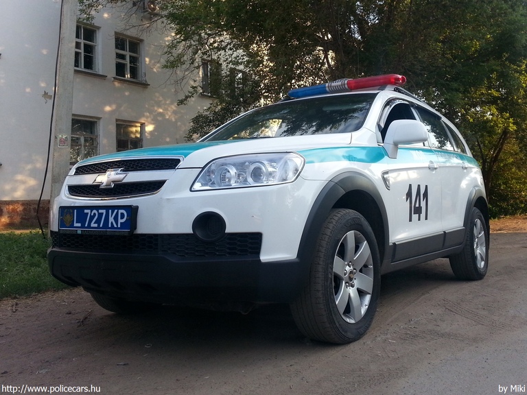 Chevrolet Captiva, fotó: Miki
Keywords: kazah Kazahsztán rendőr rendőrautó rendőrség kazahstan police policecar