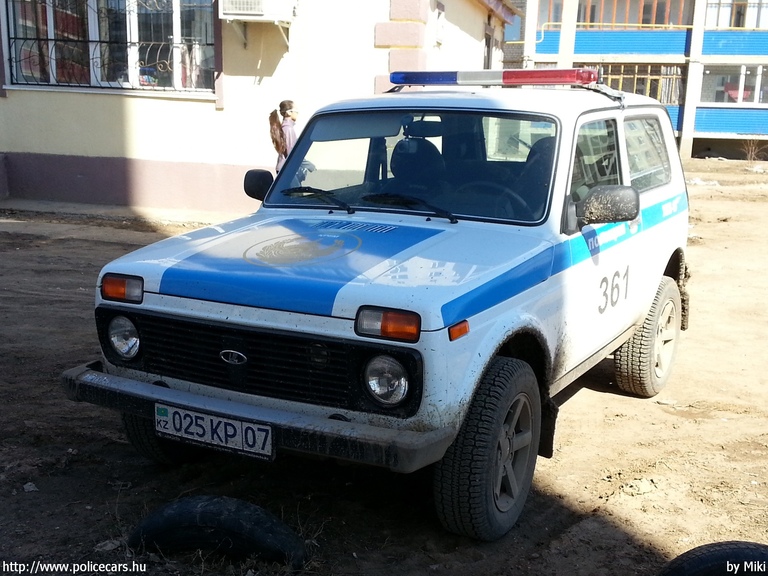 Lada VAZ 2121 Niva, fotó: Miki
Keywords: kazah Kazahsztán rendőr rendőrautó rendőrség kazahstan police policecar