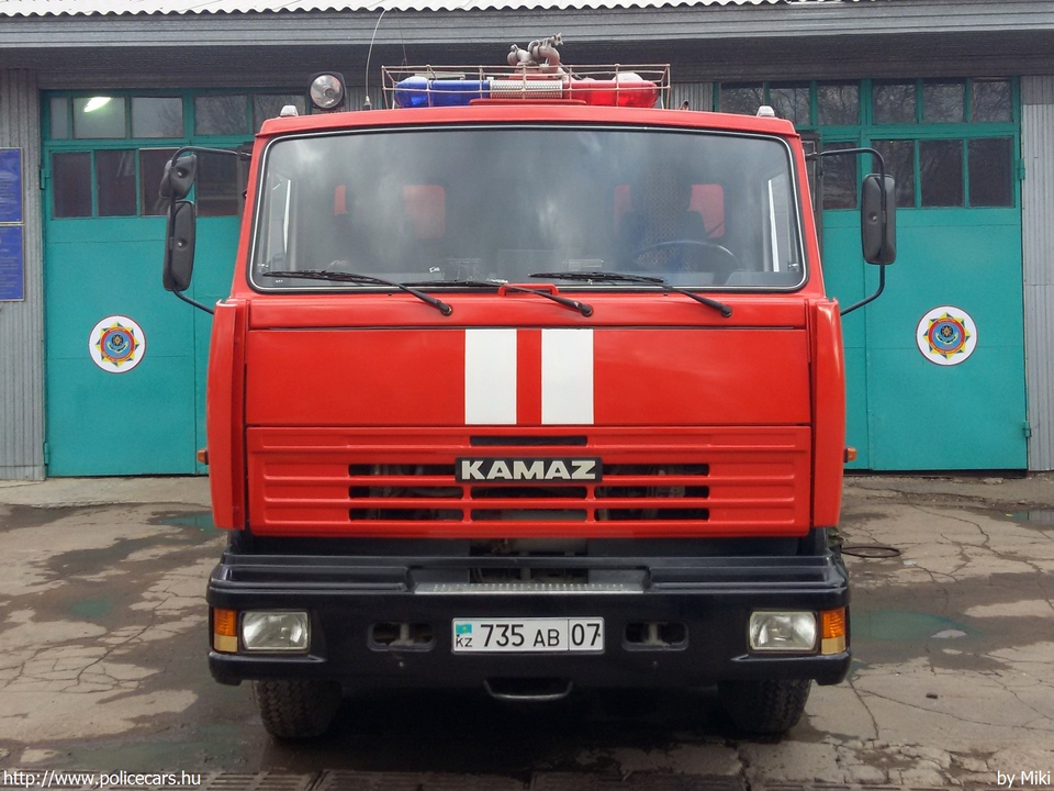 Kamaz 43253 AC 5,0-40 (43253)-22VR, fotó: Miki
Keywords: kazah Kazahsztán tûzoltó tûzoltóautó tûzoltóság kazahstan fire firetruck