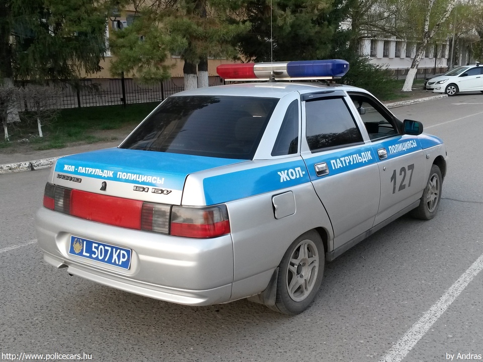 Lada VAZ 2110, fotó: Andras
Keywords: kazah Kazahsztán rendőr rendőrautó rendőrség Kazakhstan police policecar