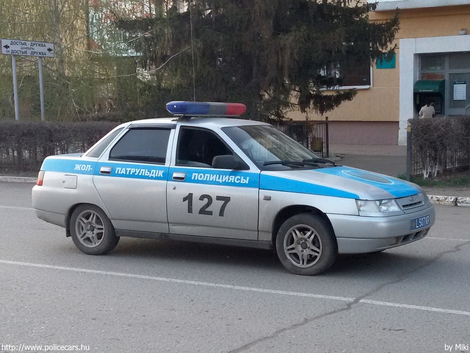 Lada VAZ 2110, fotó: Miki
Keywords: kazah Kazahsztán rendőr rendőrautó rendőrség Kazakhstan police policecar