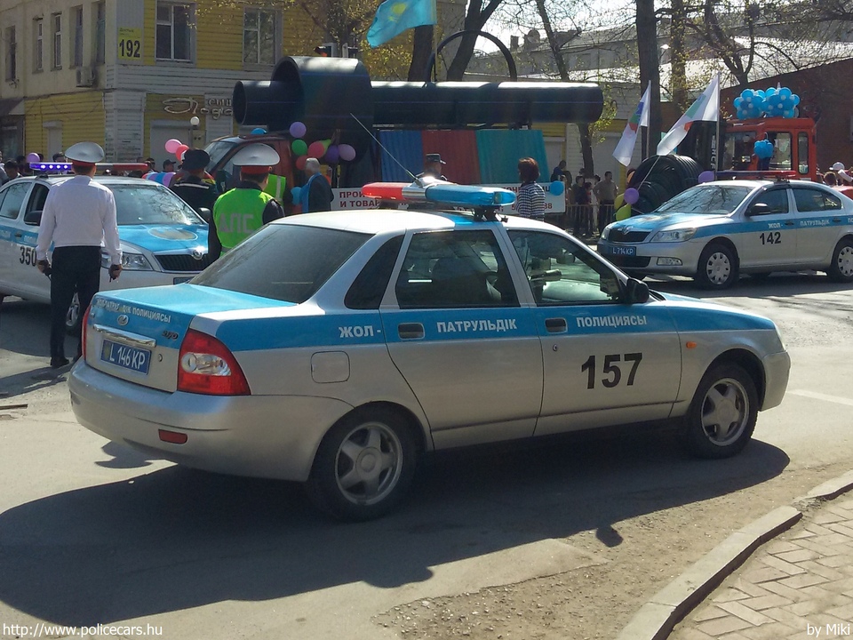 Lada VAZ 2170 Priora, fotó: Miki
Keywords: kazah Kazahsztán rendőr rendőrautó rendőrség Kazakhstan police policecar