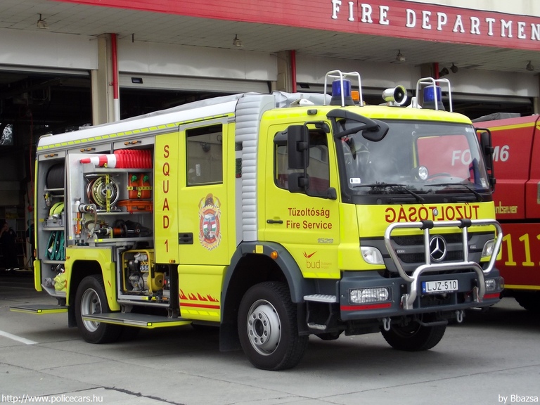 Mercedes-Benz Atego 1529, Fõvárosi Katasztrófavédelmi Igazgatóság, Dél-pesti Katasztrófavédelmi Kirendeltség, Budapest Airport (Ferihegy) Repülõtéri Tûzoltóság, fotó: Bbazsa
Keywords: tûzoltóautó tûzoltóság tûzoltó magyar Magyarország katasztrófavédelem létesítményi LJZ-510 fire firetruck Hungary hungarian