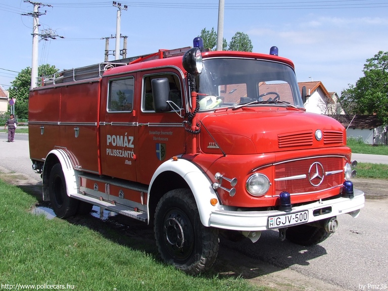 Mercedes-Benz 1113 Metz, Pomázi Önkormányzati Önkéntes Tûzoltóság, fotó: Pmz38
Keywords: tûzoltóautó tûzoltóság tûzoltó magyar Magyarország ÖT GJV-500 fire firetruck Hungary hungarian