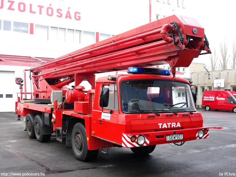 TATRA T815 PP 27-3, BorsodChem Zrt. Kazincbarcika, fotó: PChris
Keywords: tûzoltó tûzoltóautó tûzoltóság magyar Magyarország létesítményi GEW-931 fire firetruck Hungary hungarian