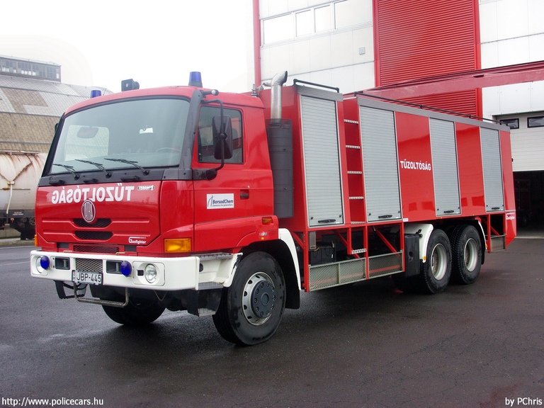 TATRA T815-280 R25 HEROS GASFIGHTER 3600, BorsodChem Zrt. Kazincbarcika, fotó: PChris
Keywords: tûzoltó tûzoltóautó tûzoltóság magyar Magyarország létesítményi JBP-445 fire firetruck Hungary hungarian