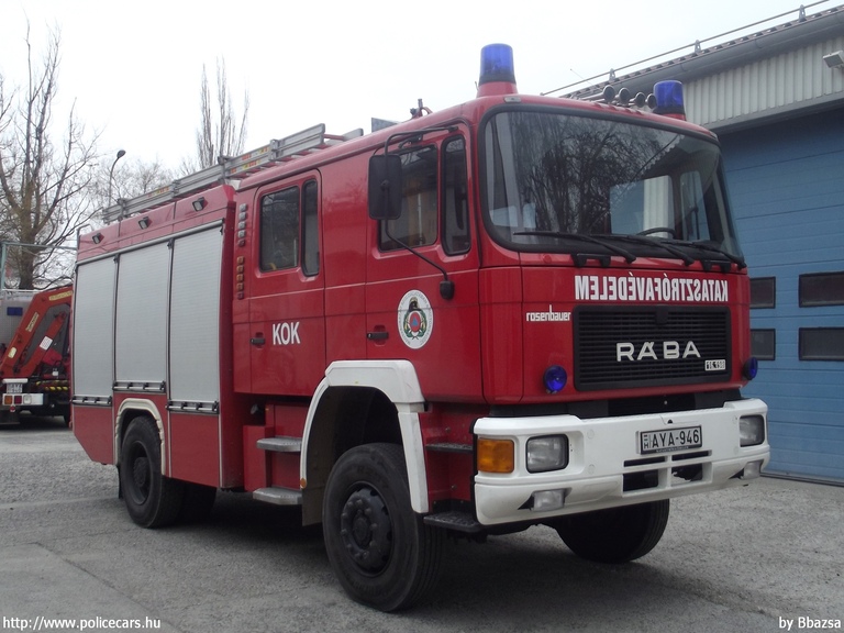 Rába 16.198, Országos Katasztrófavédelmi Fõigazgatóság, Katasztrófavédelmi Oktatási Központ, fotó: Bbazsa
Keywords: tûzoltó tûzoltóautó tûzoltóság katasztrófavédelem magyar Magyarország AYA-946 fire firetruck Hungary hungarian
