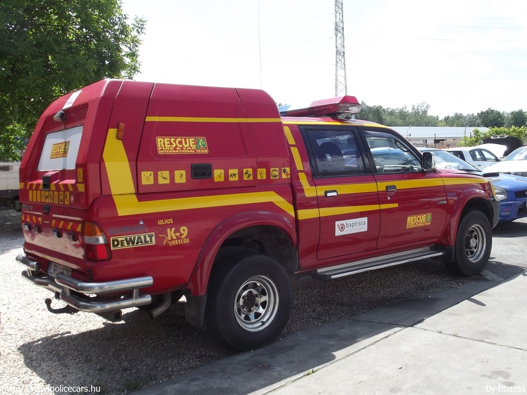 Mitsubishi L200, Rescue24 Tûzoltó és Kutató-Mentõ Nemzetközi Csoport, fotó: Bbazsa
Keywords: speciális mentők tûzoltóautó tûzoltó tûzoltóság magyar Magyarország LRU-676 fire firetruck Hungary hungarian